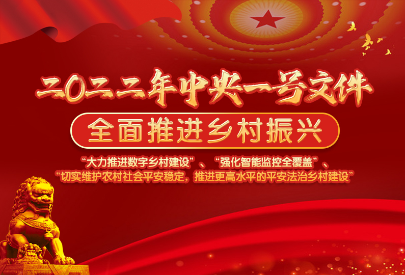 2022年中央一號文件發(fā)布，智慧安防產(chǎn)業(yè)有哪些“大錢景”？